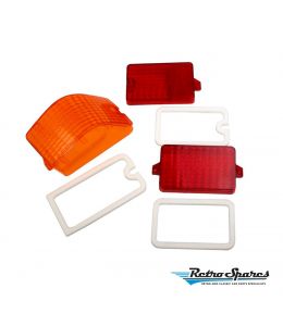 HOLDEN LJ TORANA RIGHT HAND REAR STOP LENS, INDICATOR LENSES AND GASKETS KIT